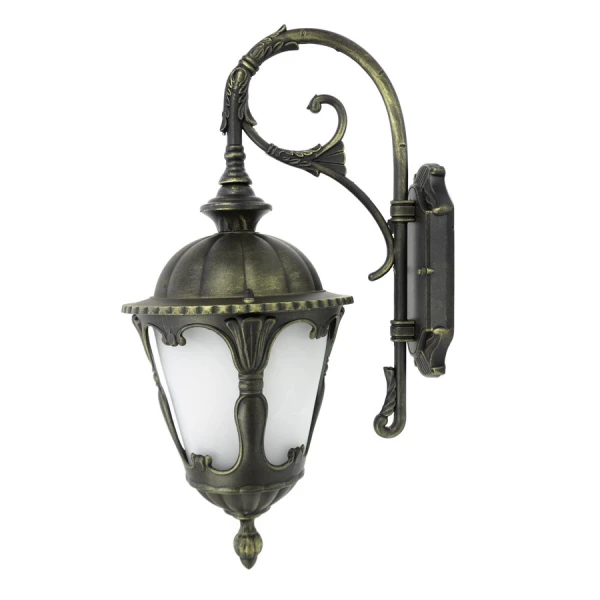 Світильник вуличний настінний Nowodvorski TYBR E27 чорний 4686 - Фото 4