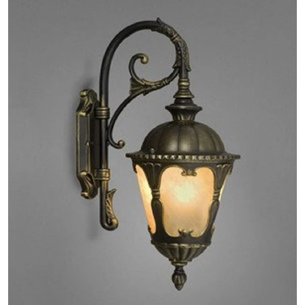 Світильник вуличний настінний Nowodvorski TYBR E27 чорний 4686 - Фото 7