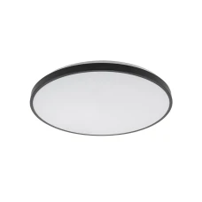 Nowodvorski AGNES ROUND 32Вт 4000К чорний 10974. Стельовий світильник