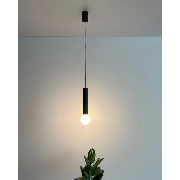 Підвісний світильник Nowodvorski BATON E27 чорний 7852 - Фото 2