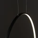 Світлодіодна люстра Nowodvorski CIRCOLO LED 18Вт 3000К чорний 10810