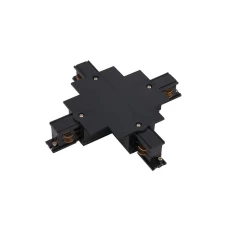 Nowodvorski CTLS RECESSED чорний 8680. З'єднувач х-подібний