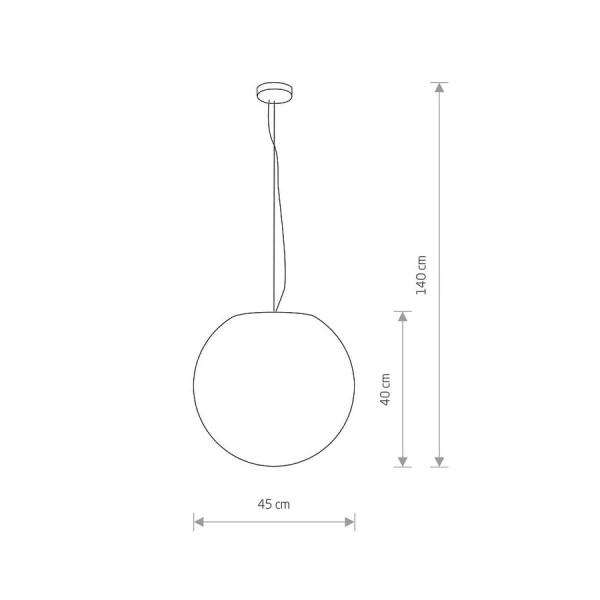 Вуличні підвісні світильники Nowodvorski CUMULUS E27 білий 9715 - Фото 4