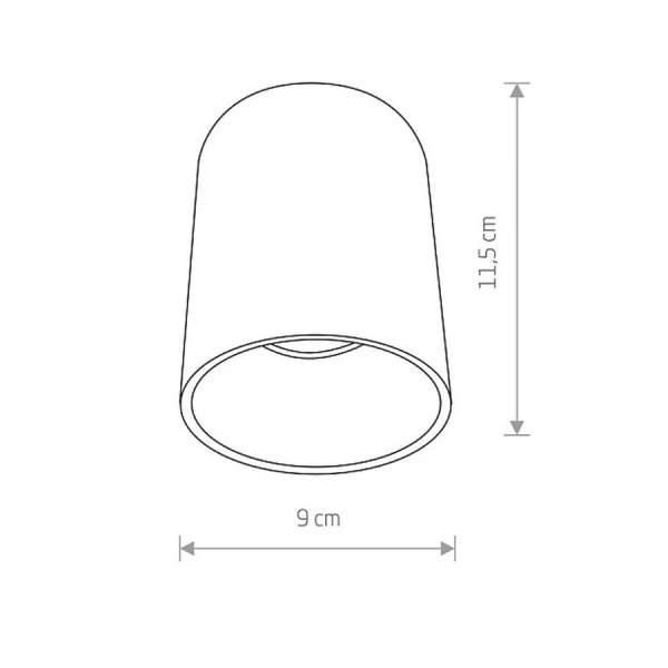 Точковий світильник Nowodvorski EYE TONE GU10 білий 8926 - Фото 4
