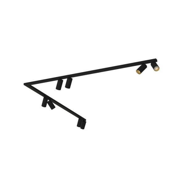 Світильник спот Nowodvorski MONO CORNER GU10 чорний 7700 - Фото 1