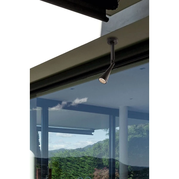 Світильник вуличний настінний Nowodvorski OTTAWA GU10 графітовий 9562 - Фото 4