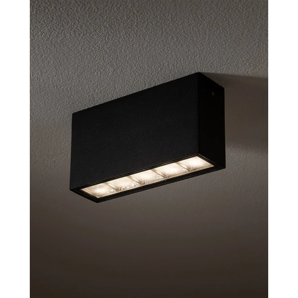 Фасадний світильник Nowodvorski PIX 10Вт 3000К чорний 11367 - Фото 5