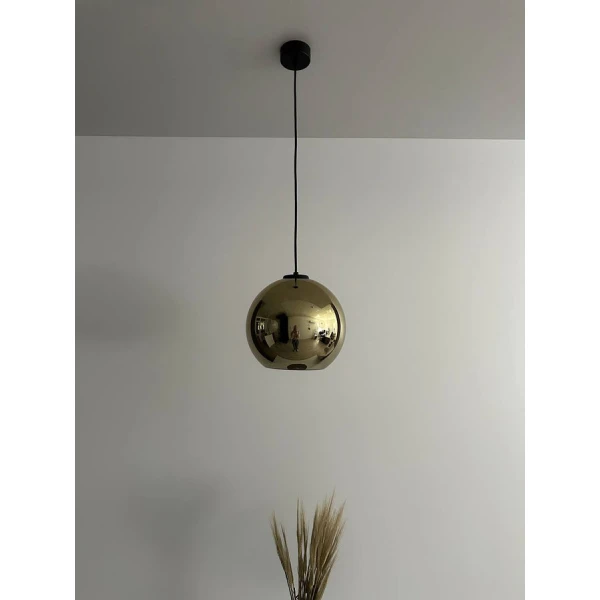 Підвісний світильник Nowodvorski POLARIS E27 золотий 9057 - Фото 3