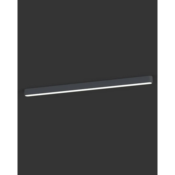 Лінійний світильник Nowodvorski SOFT LED G13 3000К графітовий 7524 - Фото 3
