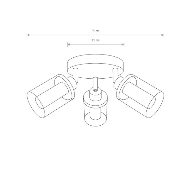 Світильник у ванну Nowodvorski VISTA G9 сірий (хром) 8050 - Фото 2
