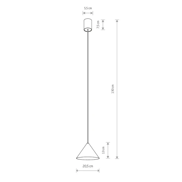 Підвісний світильник Nowodvorski ZENITH GU10 сірий 10881 - Фото 3