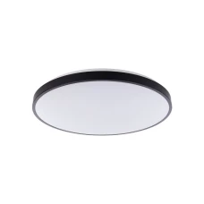 Nowodvorski AGNES ROUND 64Вт 3000К чорний 10975. Стельовий світильник