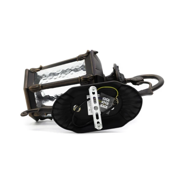 Світильник вуличний настінний Nowodvorski AMUR E27 чорний 4692 - Фото 5