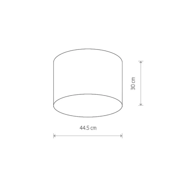 Світильник стельовий Nowodvorski CAMERON E27 сірий 9683 - Фото 8