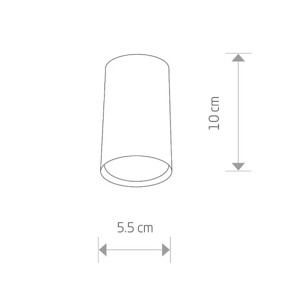 Точковий світильник Nowodvorski EYE GU10 чорний 6836 - Фото 9