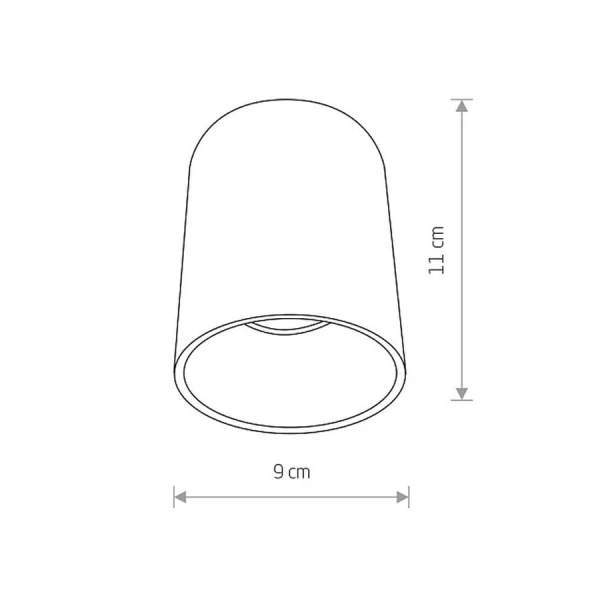 Точковий світильник Nowodvorski EYE TONE GU10 чорний 8930 - Фото 4