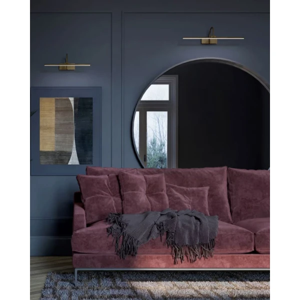 Підсвітка для картин Nowodvorski GIOTTO 12Вт 3000К латунний 8170 - Фото 6