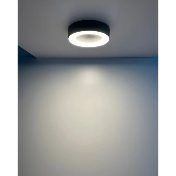 Фасадний світильник Nowodvorski MERIDA 12Вт 3000К графітовий 9514 - Фото 3