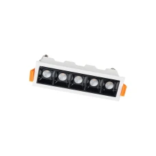 Nowodvorski MINI LED 10Вт 3000К чорний 10042. Точковий світильник врізний