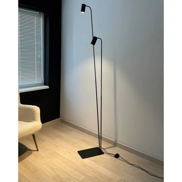 Торшер Nowodvorski MONO GU10 чорний 7708 - Фото 2