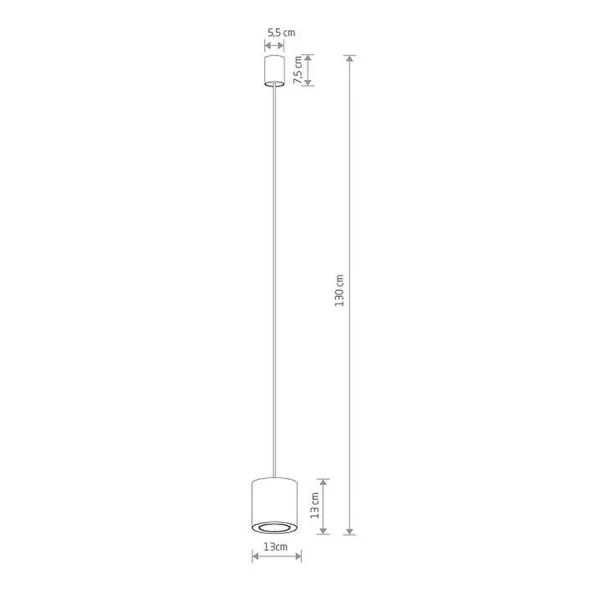 Підвісний світильник Nowodvorski POINT DUO ZWIS GU10 чорний 11512 - Фото 8