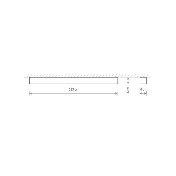 Лінійний світильник Nowodvorski SOFT LED G13 3000К білий 7536 - Фото 4