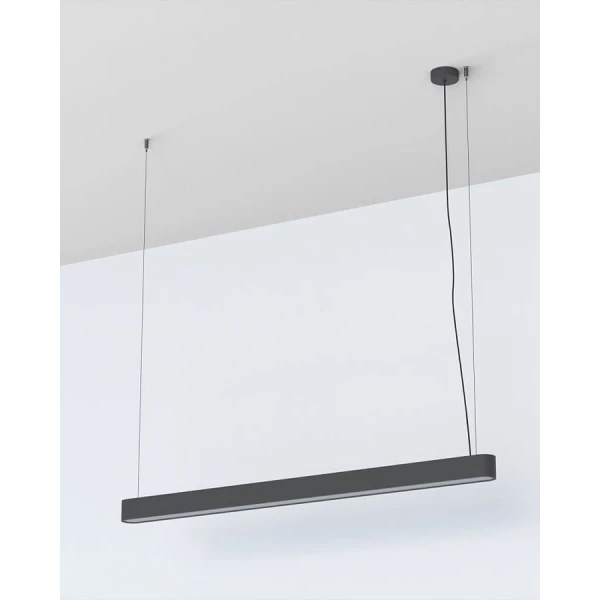 Лінійний світильник Nowodvorski SOFT LED G13 графітовий 7525 - Фото 4