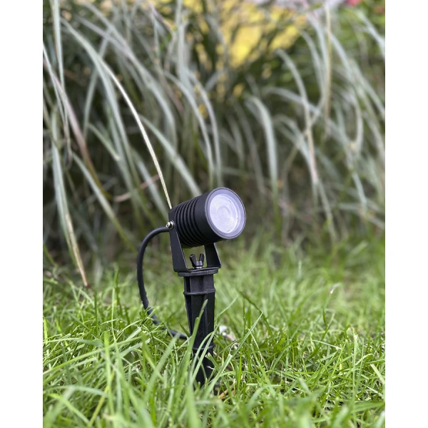 Світильник вуличний Nowodvorski SPIKE 5Вт 3000К чорний 9100 - Фото 3