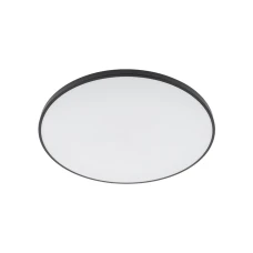 Nowodvorski AGNES ROUND 64Вт 4000К чорний 10976. Стельовий світильник