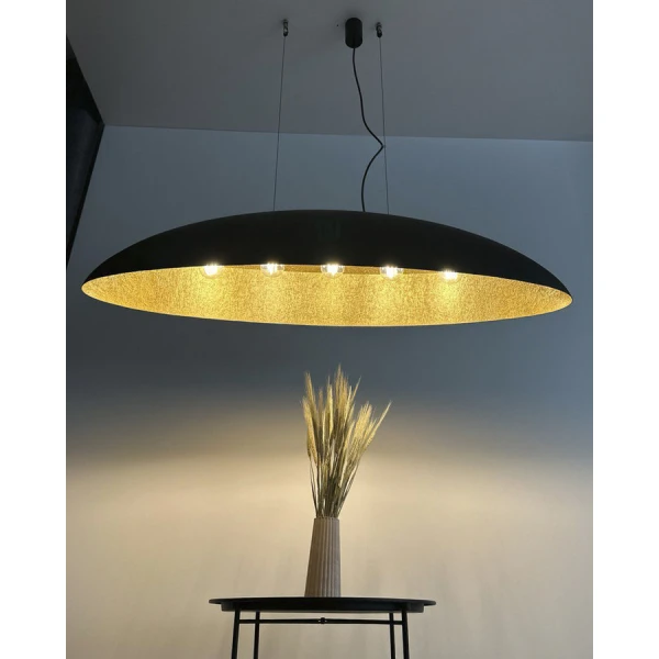 Підвісний світильник Nowodvorski CANOE E27 чорний 7926 - Фото 3