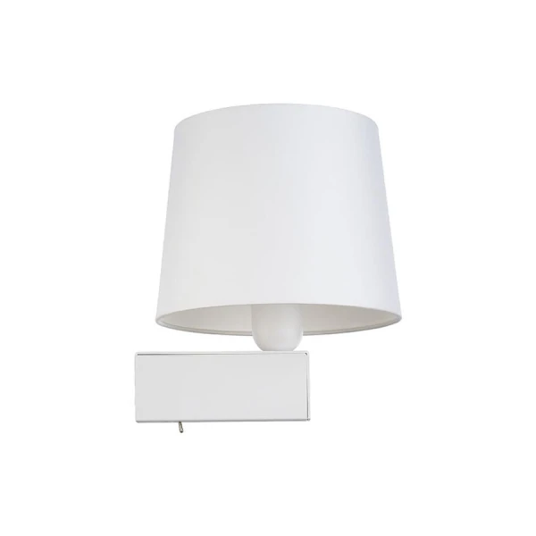 Настінний світильник (бра) Nowodvorski CHILLIN E27 білий 8201 - Фото 1