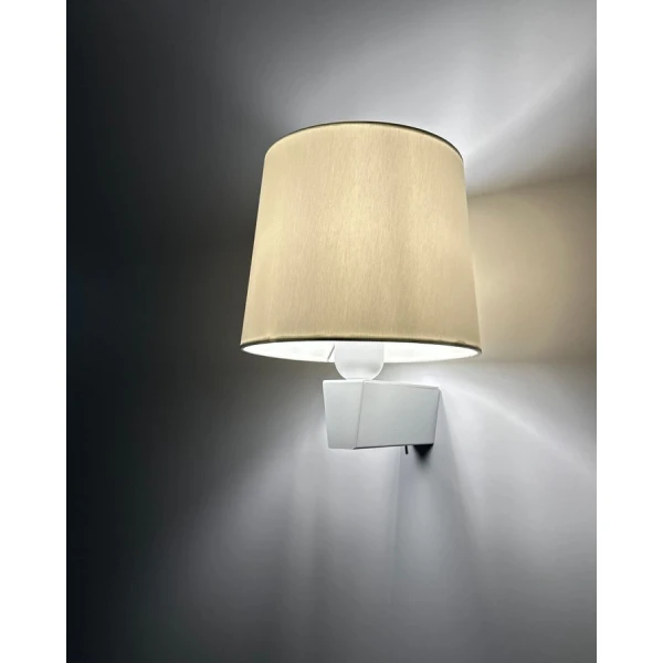 Настінний світильник (бра) Nowodvorski CHILLIN E27 білий 8201 - Фото 2