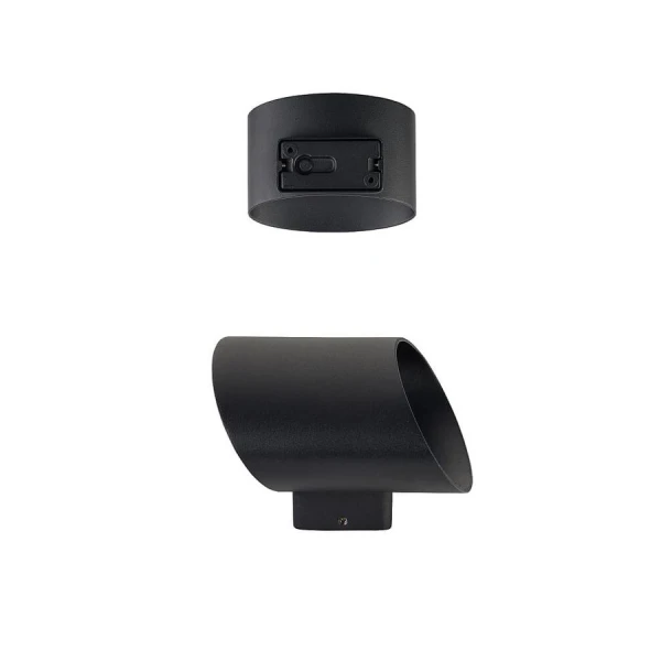 Фасадний світильник Nowodvorski ELLIPSES 5Вт 3000К чорний 8182 - Фото 4