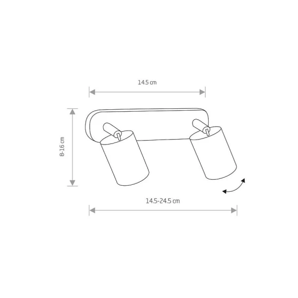 Світильник спот Nowodvorski EYE SPOT GU10 латунний 8817 - Фото 2