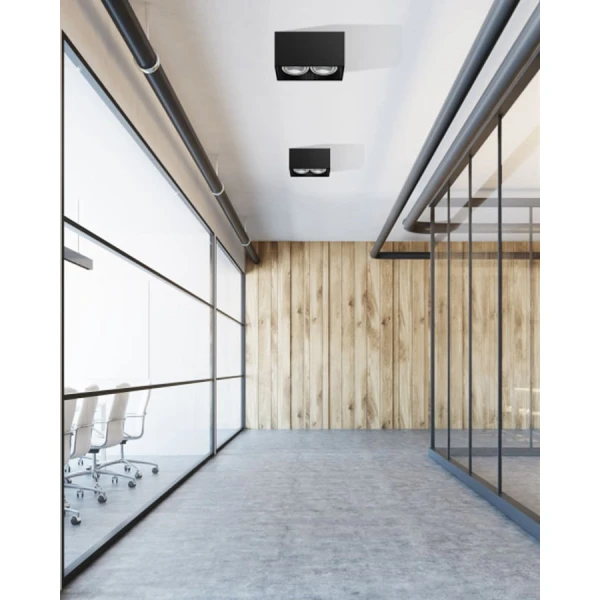 Точковий світильник Nowodvorski GROOVE GU10 чорний 9316 - Фото 4