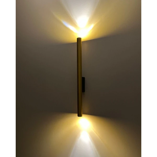 Бра свічка Nowodvorski LASER G9 латунний 8308 - Фото 2