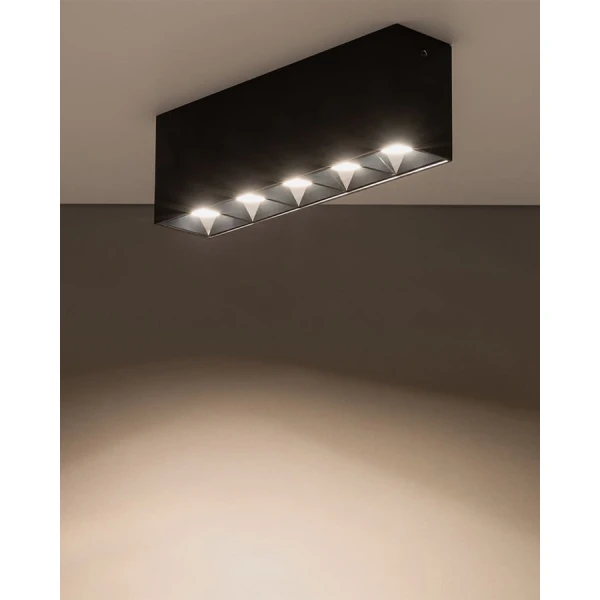 Точковий світильник Nowodvorski MIDI LED 20Вт 3000К чорний 10055 - Фото 3