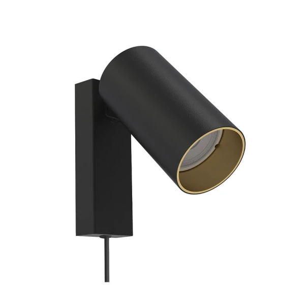 Бра спрямованого світла Nowodvorski MONO KINKIET GU10 чорний 7765 - Фото 1