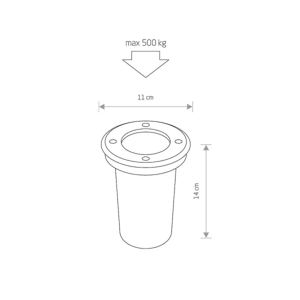 Вуличний світильник Nowodvorski PAOLI GU10 нікелевий 9554 - Фото 5