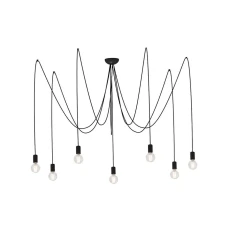 Nowodvorski SPIDER E27 чорний 6785. Люстра сучасна