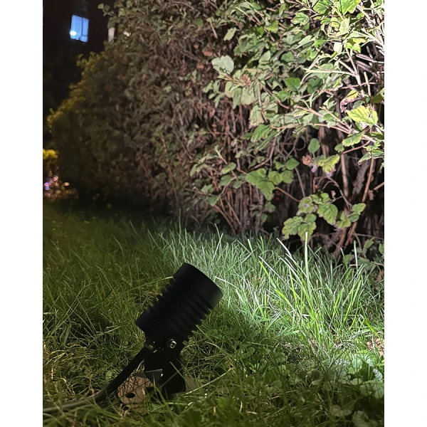 Фасадний світильник Nowodvorski SPIKE 3Вт 3000К чорний 9101 - Фото 3