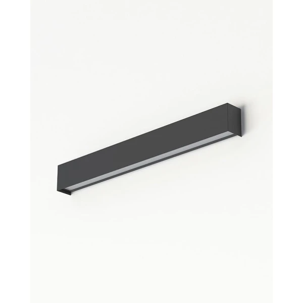 Лінійний світильник Nowodvorski STRAIGHT WALL G13 3000К графітовий 7562 - Фото 1
