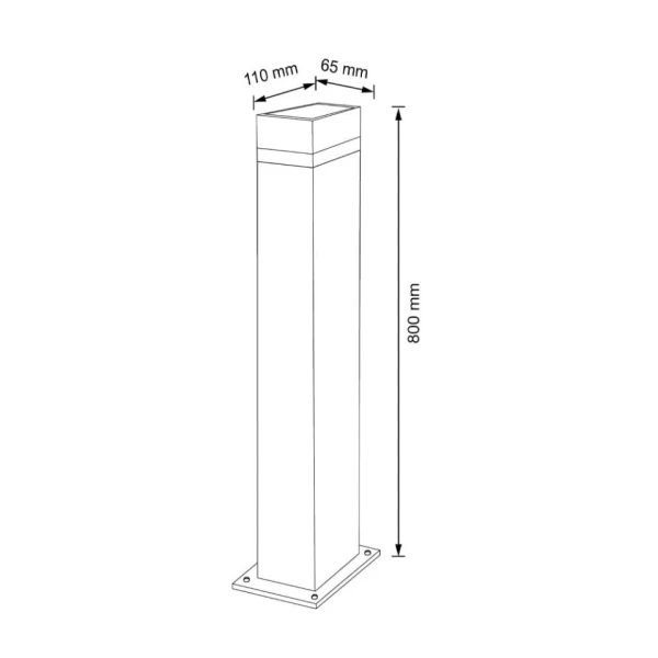 Світильник вуличний Gilbert 322388  Goldlux - Фото 4