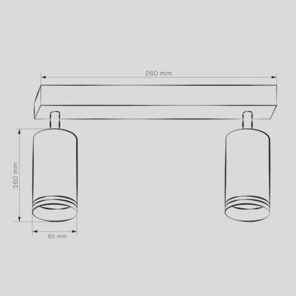 Світильник спот Goldlux Paris 322289  Goldlux - Фото 6