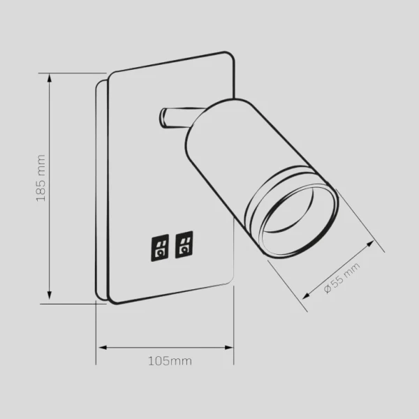 Бра Goldlux Paris 324368  Goldlux - Фото 4