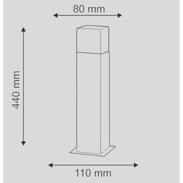 Світильник вуличний NEW YORK 304629  Goldlux - Фото 2