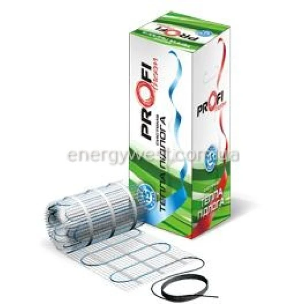 Тепла підлога (двожильний нагрівальний мат) комплект PROFI THERM 150 Вт/м (Польща)