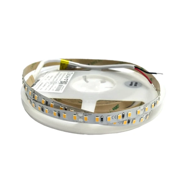 Світлодіодна стрічка 2835-120-IP20-WW-8-24 RD08C0TC-B 2700K CRI80 13251 Rishang - Фото 1