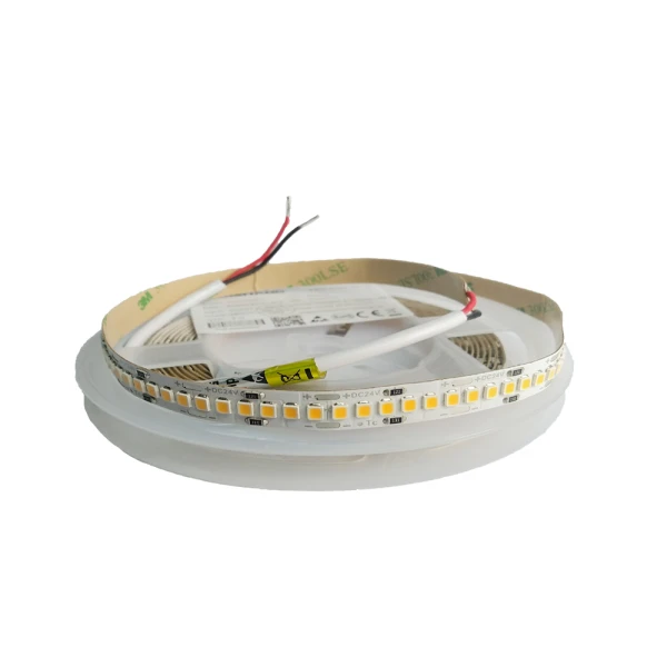Світлодіодна стрічка 2835-240-IP20-NW-10-24 RD00Q0TC-A-T 4000K CRI90 3м. н/у 24V 28W/m 2218lm/m Rishang, 1м