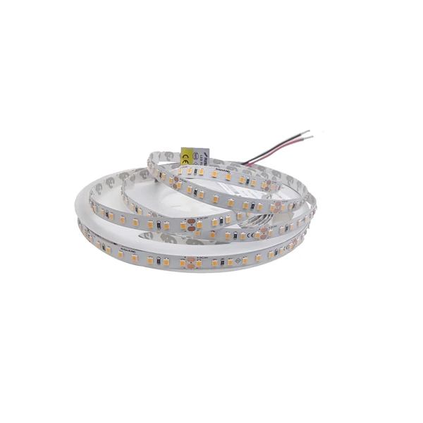 Світлодіодна стрічка 2835-128-IP20-WW-8-24 RV08C8TC-A 3000K 18322 Rishang - Фото 1